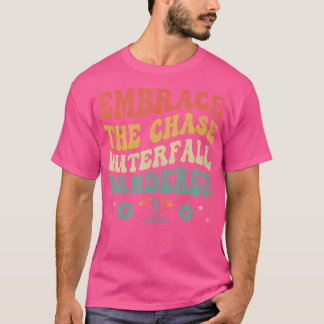 Wasserfall Chaser Funny Fossilienmuseum Monte Brè T-Shirt
