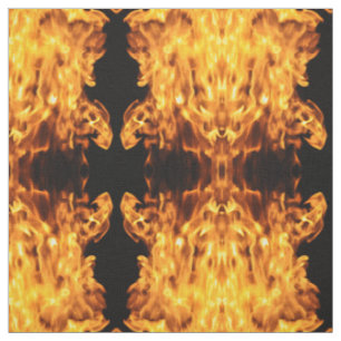 Wasserfall der Flamme Stoff