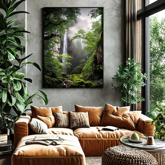 Wasserfall der wilden Seele Poster (Von Creator hochgeladen)