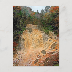Wasserfall des Hunter Mountain Postkarte