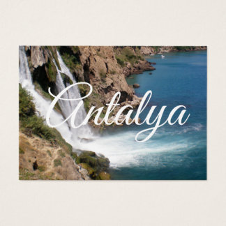 Wasserfall Duden in Antalya (Türkei) Postkarte