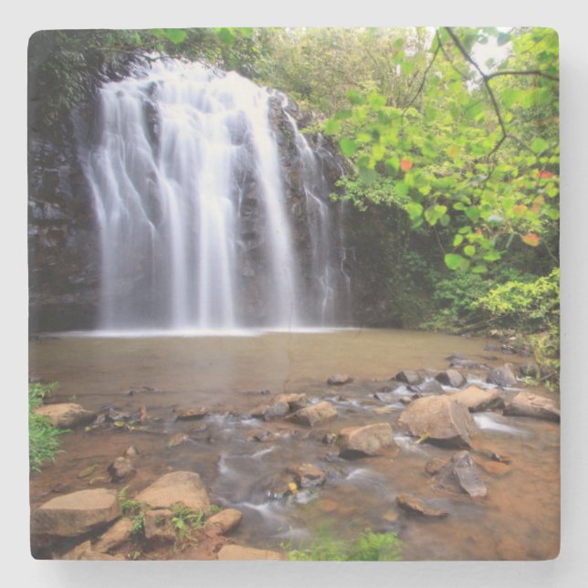 Wasserfall Ellinjaa, Australien Steinuntersetzer (Vorderseite)