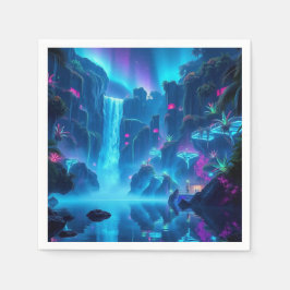 Wasserfall Entaway Neon Serviette
