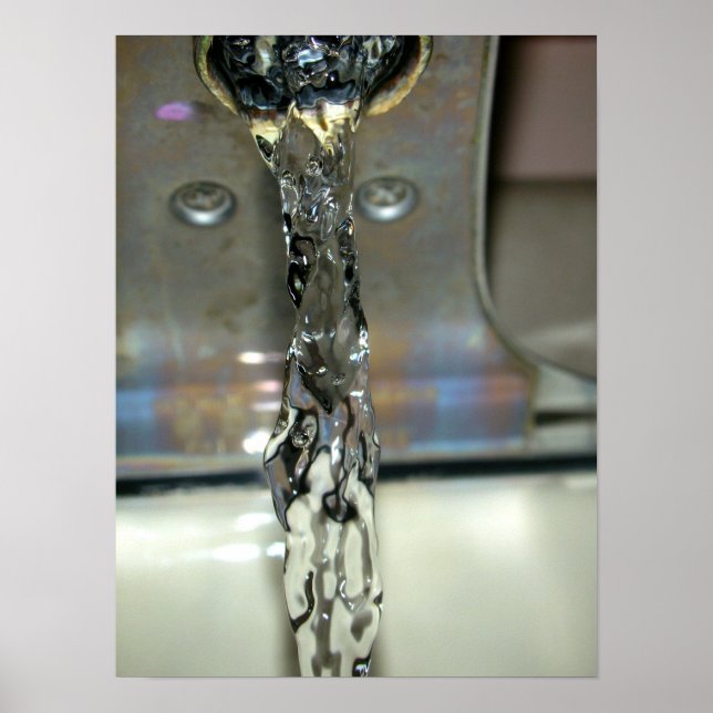 Wasserfall-Erfassung Poster (Vorne)