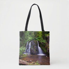 Wasserfall Fairy Glen, Rosemarkie Tote Tasche