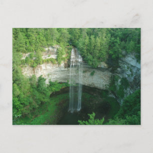 Wasserfall Fall Creek Falls Staat Park TN Postcard Postkarte