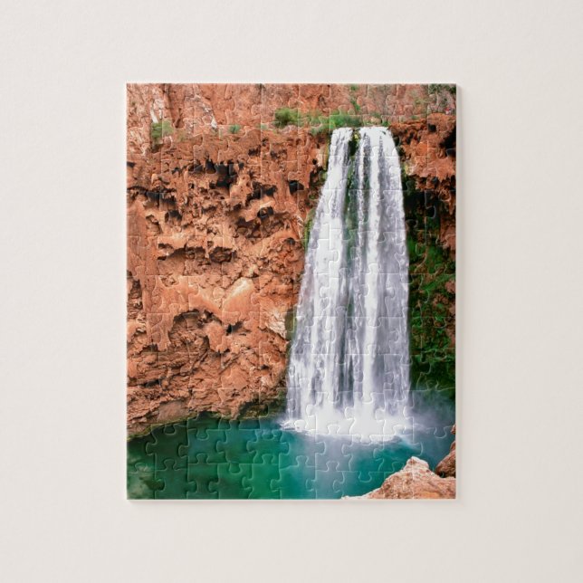Wasserfall Havasupai Mooni Grand Canyon Arizona (Vertikal)