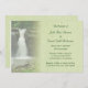 Wasserfall-Hochzeit Einladung (Vorne/Hinten)