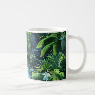 Wasserfall im Dschungel Kaffeetasse