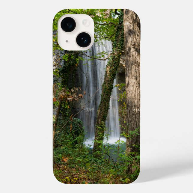 Wasserfall im iPhone-Fall Wald Case-Mate iPhone 14 Hülle (Rückseite)