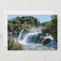 Wasserfall im Krka Nationalpark - Dalmatien, Kroat