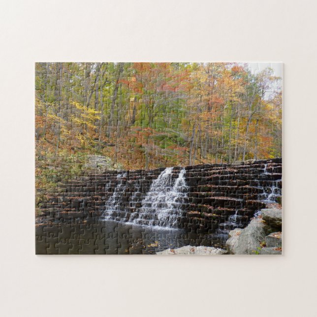 Wasserfall im Laurel Hill Staat Park I (Horizontal)