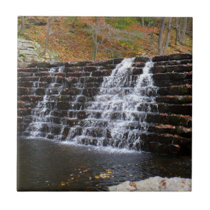 Wasserfall im Laurel Hill State Park I Fliese
