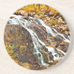Wasserfall im Nationalpark Grand Teton Getränkeuntersetzer