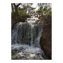 Wasserfall im Zen Gardens
