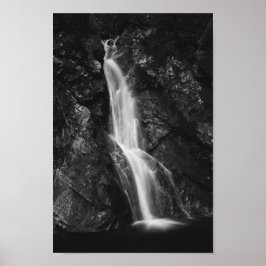 Wasserfall in der Schlucht von Hell, Slowenien Poster