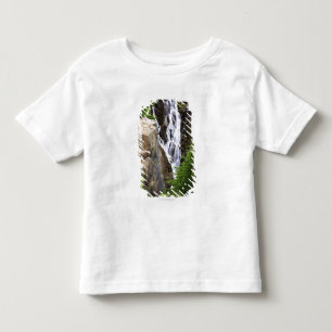 Wasserfall in Nationalpark des Mount Rainier Kleinkind T-shirt