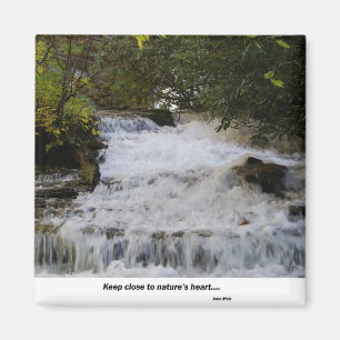 Wasserfall in North Carolina Magnet