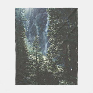 WASSERFALL IN TELLURIDE FLEECEDECKE