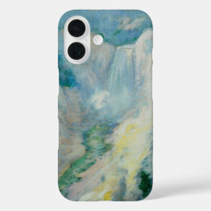 Wasserfall in Yellowstone von Twachtman, Vintage A title_seo2
