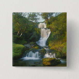Wasserfall, Insel Skye, Schottland Button