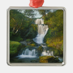 Wasserfall, Insel Skye, Schottland Ornament Aus Metall