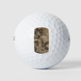 Wasserfall (japanische Landschaftskunst) (Kano Mot Golfball