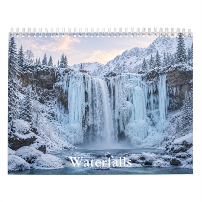 Wasserfall-Kalender  Kalender (Titelbild)