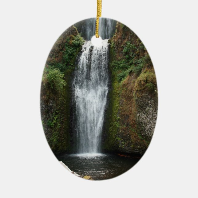Wasserfall Keramik Ornament (Vorne)