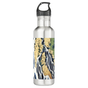 Wasserfall Kirifuri in der Nähe des Kurokami-Gebir Edelstahlflasche