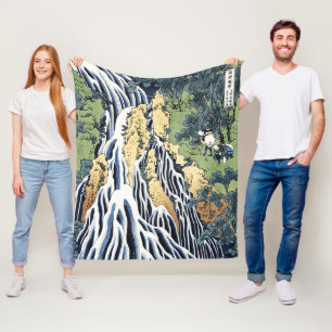 Wasserfall Kirifuri in der Nähe des Kurokami-Gebir Fleecedecke