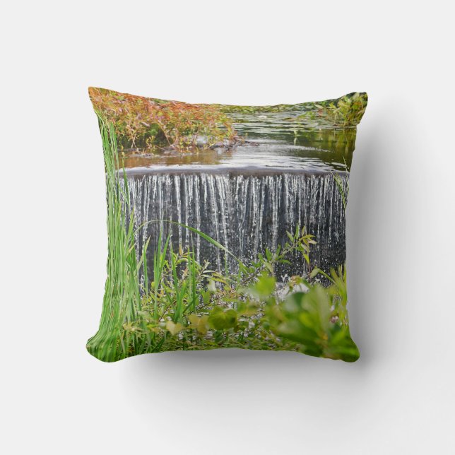 Wasserfall-Kissen Kissen (Vorderseite)