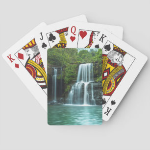 Wasserfall Klong Chao KOH Kood Insel Spielkarten
