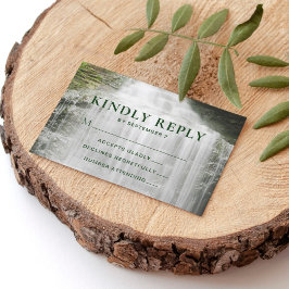 Wasserfall Land Outdoor Hochzeit RSVP