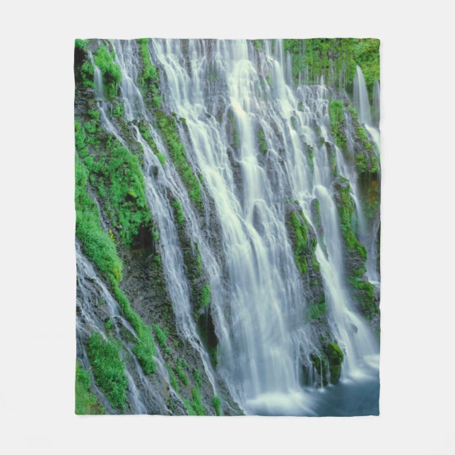 Wasserfall landschaftlich, Kalifornien Fleecedecke (Vorderseite)