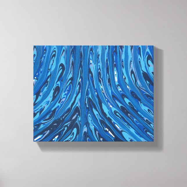 Wasserfall Leinwanddruck (Vorderseite)