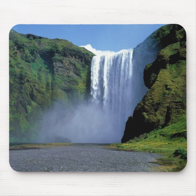 Wasserfall mousepad (Vorne)