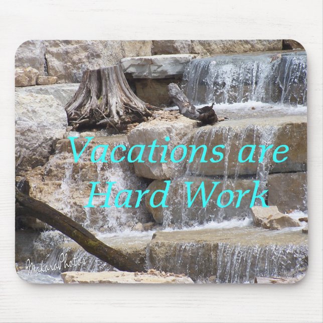 Wasserfall Mousepad #2-customize (Vorne)