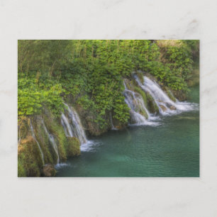 Wasserfall, Nationalpark Plitvicer Seen und Postkarte