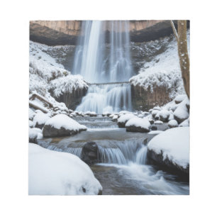 Wasserfall Natur Außenwelt Landschaft Friedlich Notizblock