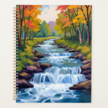 Wasserfall Natur Landschaftsmalerei