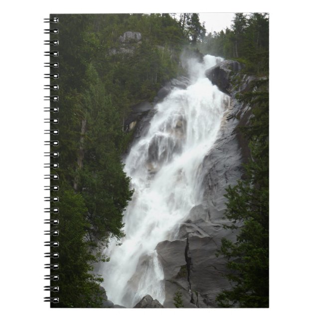 Wasserfall Notebook Canadian Landscape Journal Notizblock (Vorderseite)