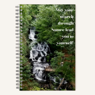 Wasserfall Notizbuch