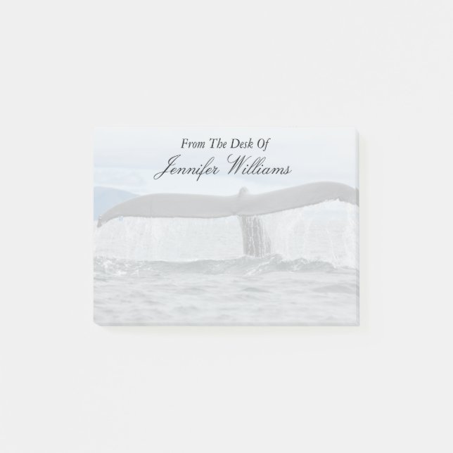 Wasserfall Post-it Klebezettel (Vorderseite)