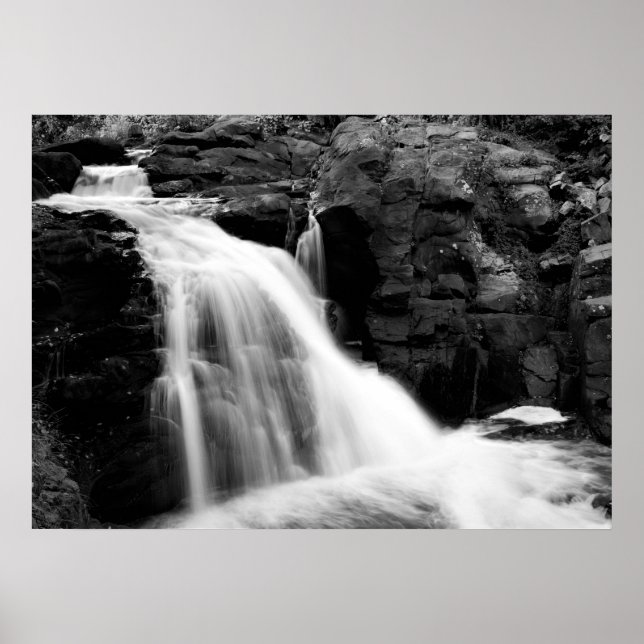 Wasserfall Poster (Vorne)