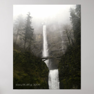 Wasserfall Poster