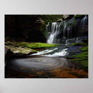 Wasserfall Poster