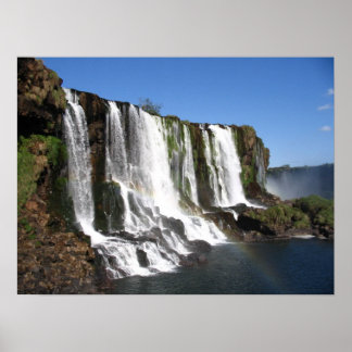 Wasserfall Poster