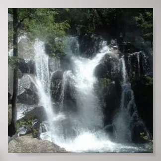 Wasserfall Poster