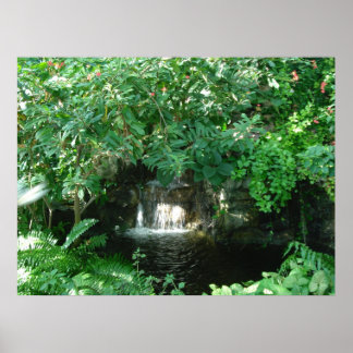 Wasserfall Poster